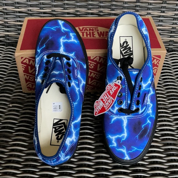 Vans Authentic Lightning Black/Blue WMNS - Picture 13 of 16